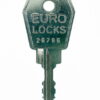 Bureausleutel Eurolocks | Dakkoffersleutel | Brievenbussleutel
