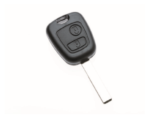 Fiat sleutelbehuizing 2-knops