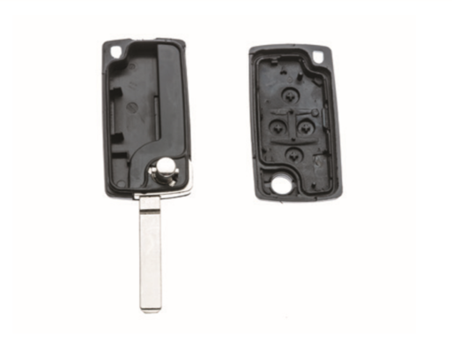 Peugeot sleutelbehuizing 4-knops - Afbeelding 2