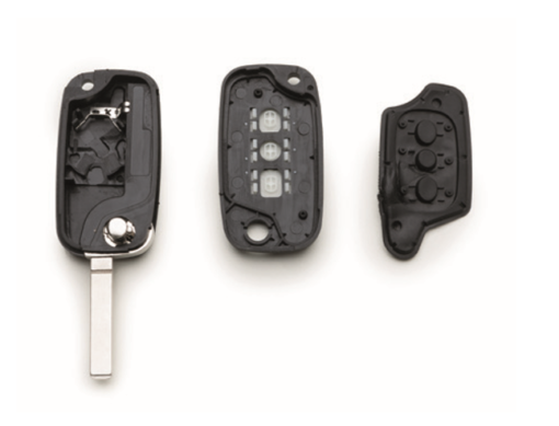 Renault sleutelbehuizing 3-knops - Afbeelding 2