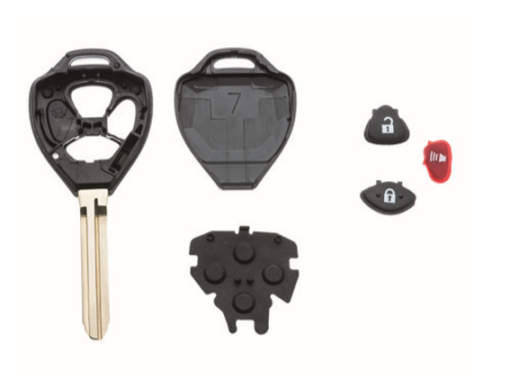 Toyota sleutelbehuizing 3-knops - Afbeelding 2