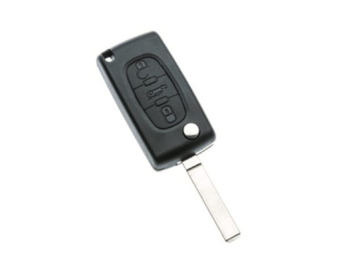 Peugeot sleutelbehuizing 3-knops